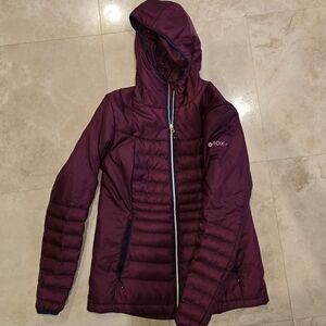 Roxy Women's Burgundy Dry Flight Insulator Jacket